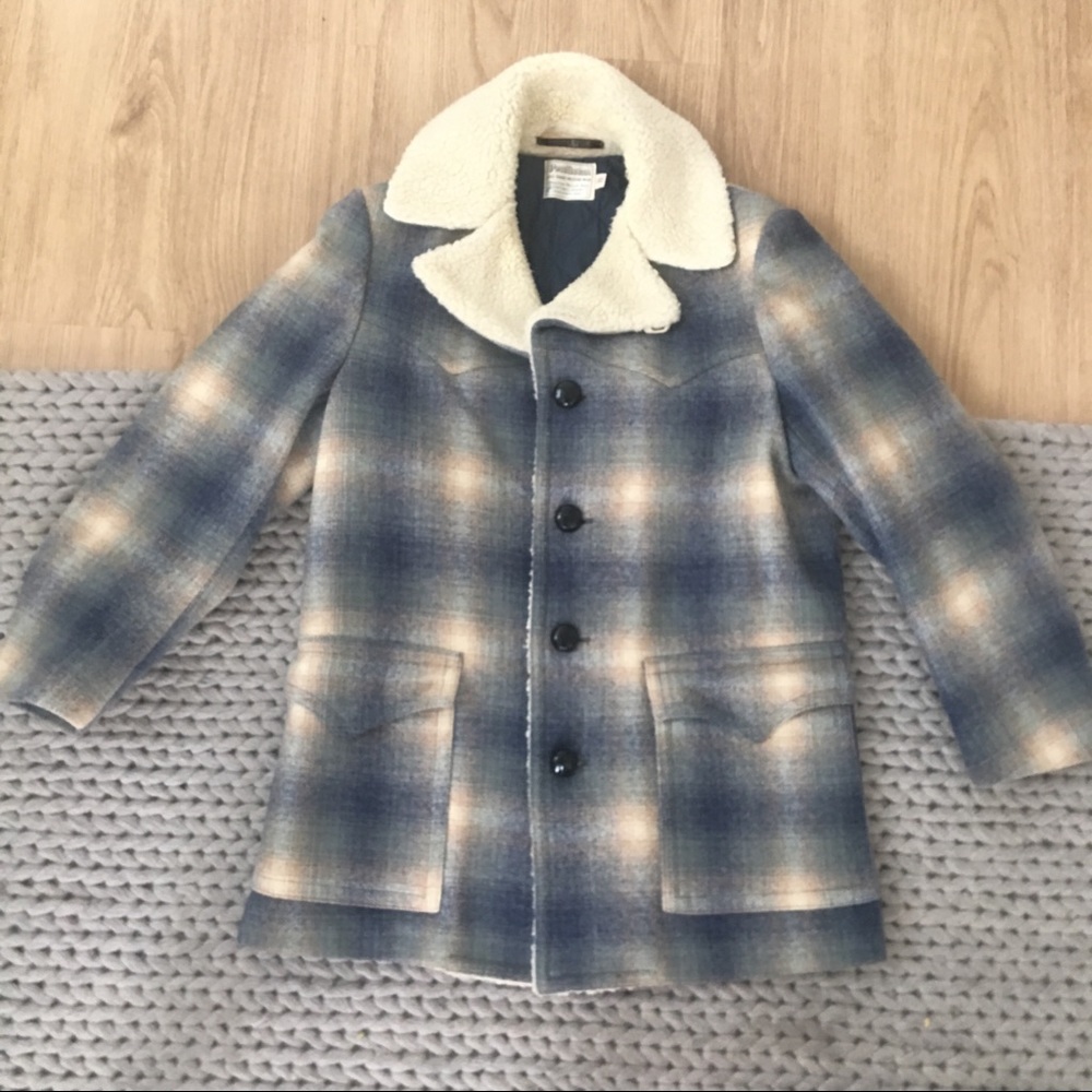 Vintage Pendleton Coat 100% Wool